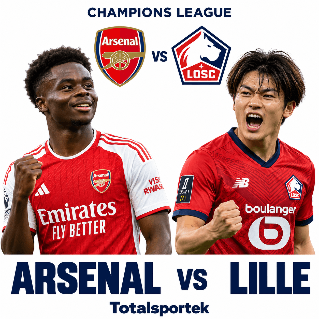 Arsenal vs Lille: Totalsportek Viewing Guide and Thrilling Champions League Preview