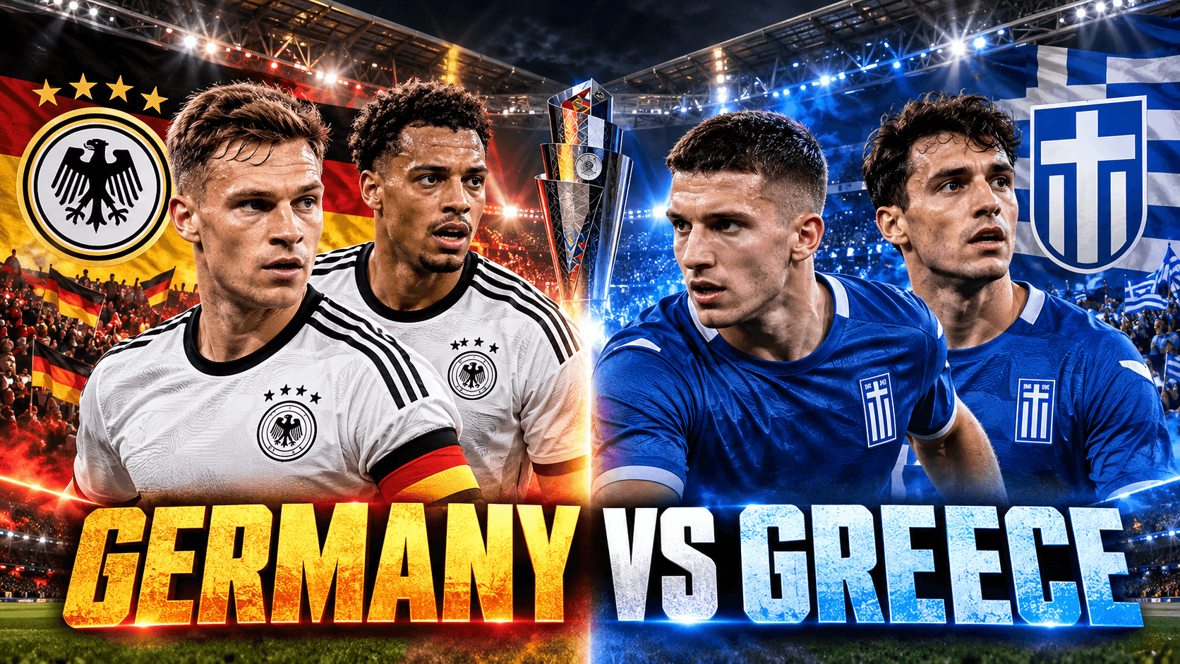 Germany vs Greece: Hosts Face a Disciplined Threat in Nations League Battle on Totalsportek