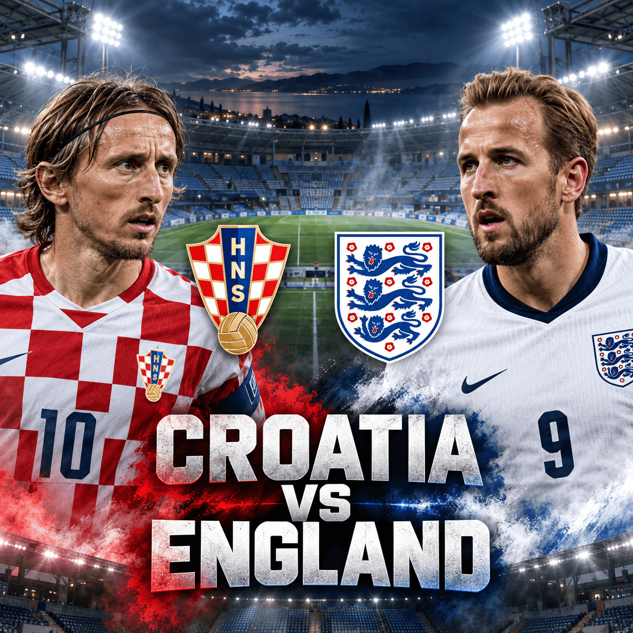 Croatia vs England Behind Closed Doors: High-Stakes Rijeka Clash on Totalsportek